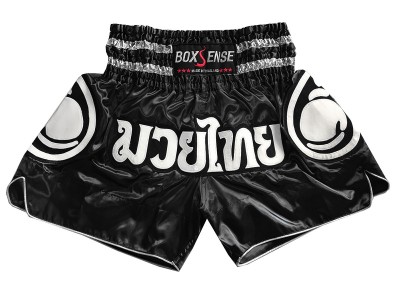 Boxsense kickbox Broekjes : BXS-101-Zwart