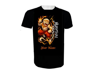 Naam toevoegen Muay Thai kickboks T-shirt : KNTSHCUST-024