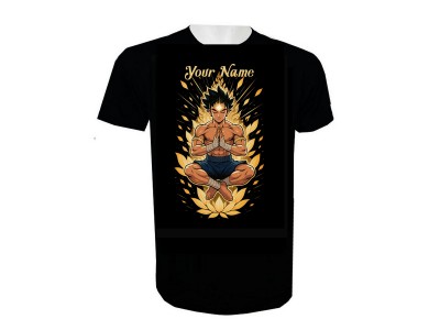Naam toevoegen Muay Thai kickboks T-shirt : KNTSHCUST-025