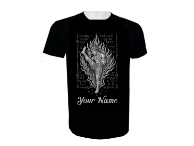 Naam toevoegen Muay Thai kickboks T-shirt : KNTSHCUST-030