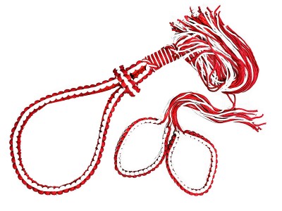 Muay Thai Mongkol en Prajiad kind : Wit-Rood