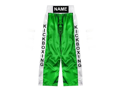 Kickboks broekje ontwerpen : KNPANTS-001-Groen