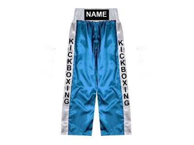 Kickboks broekje ontwerpen : KNPANTS-001-Hemelsblauw
