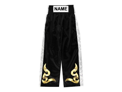 Kickboks broekje ontwerpen : KNPANTS-002-Zwart