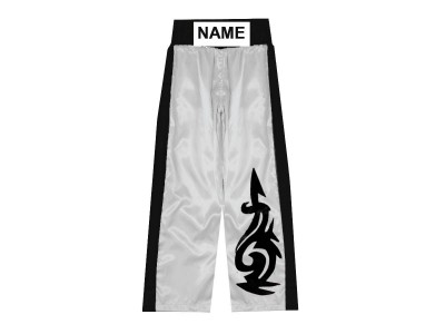 Kickboks broekje ontwerpen : KNPANTS-003-Wit