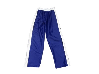 Kickboks broekje ontwerpen : KNPANTS-004-Retro-Blauw