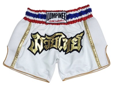 Lumpinee kick boks Broekjes : LUMRTO-006-Wit