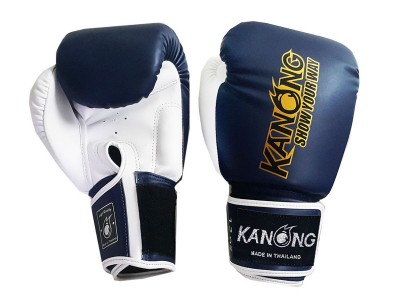 Kanong Muay Thai Handschoenen : Marineblauw