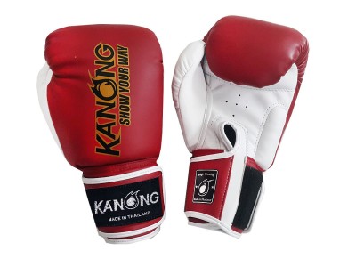 Kanong Kick boks Handschoenen : Rood