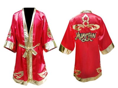 Kanong Kickboks jas Ontwerpen : Rood Thaise Tatoeage