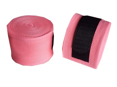 Kanong elastische Muay Thai Boks bandages : Roze