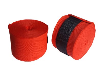 Kanong elastische Muay Thai Boks bandages : Rood