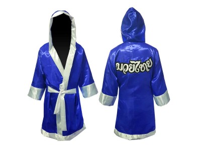 Kanong Muay Thai jas Ontwerpen : Blauw