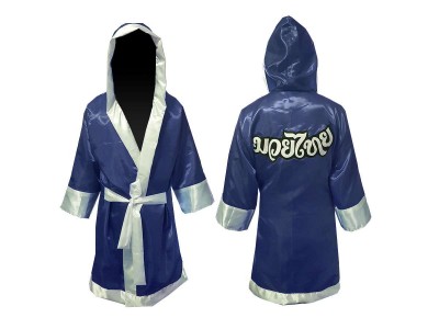 Kanong Muay Thai jas Ontwerpen : Marineblauw