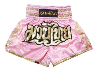 Kanong Muay Thai kickboks broekje : KNS-121-Roze