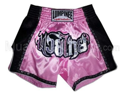 Lumpinee Muay Thai broekje vrouwen : LUMRTO-003 Roze-W