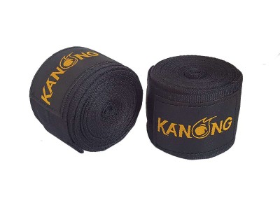Kanong boksbandages : Zwart