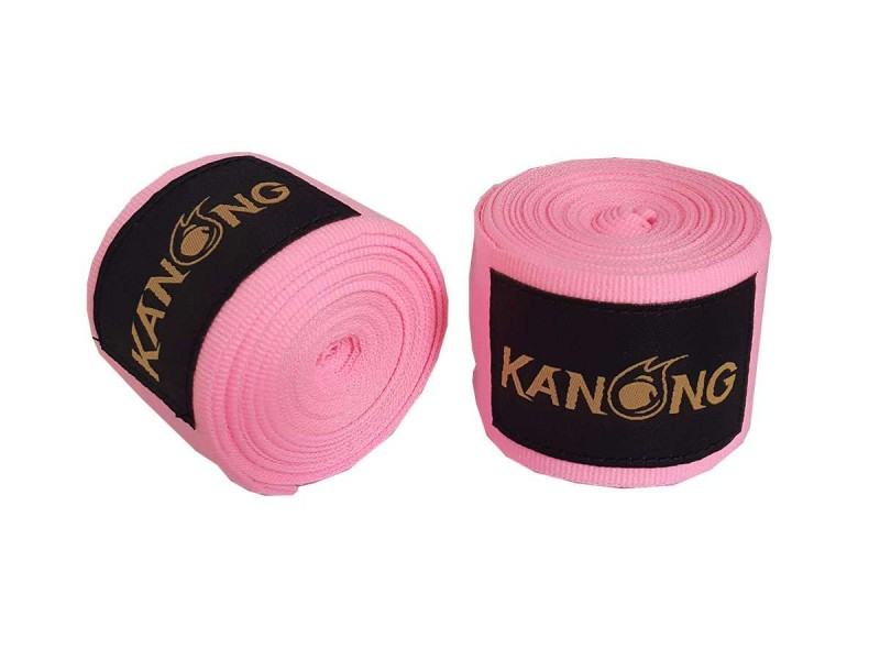 KANONG Boksen Standaard Bandages : Roze