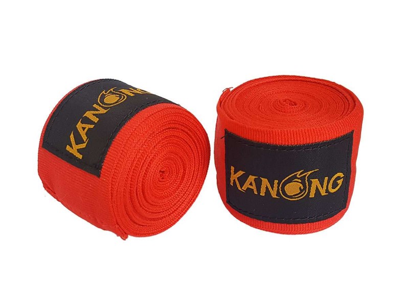 KANONG thaiboksen Bandages : Rood