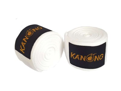 KANONG Boksen Standaard Bandages : Wit