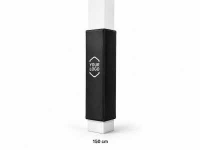 Gepersonaliseerde leren paalbekleding – Hoogte: 150 cm