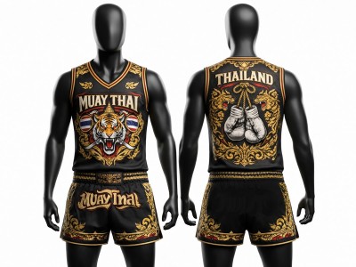 Groothandel - Gesublimeerd mouwloos Muay Thai T-shirt
