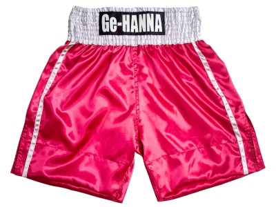 Boksshort op maat met naam : KNBXCUST-2071-Roze