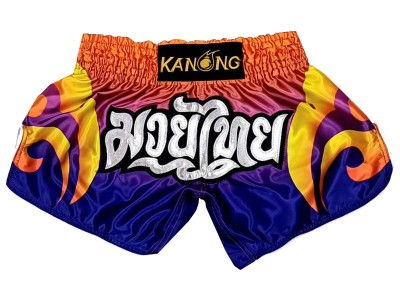 Kanong Retro kickbox Broekje : KNSRTO-507