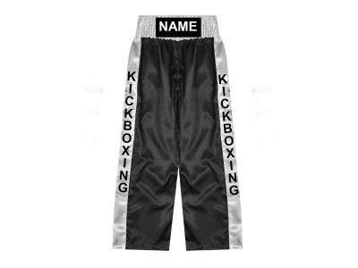Kickboks broekjes ontwerpen : KNPANTS-001-zwart