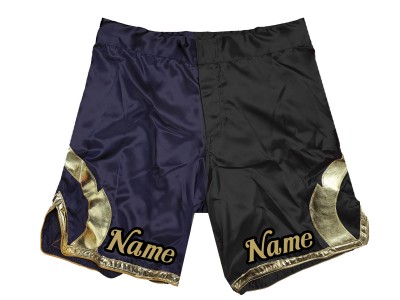 MMA shorts ontwerpen : Marine-Zwart