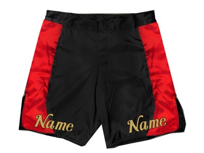 MMA broekje ontwerpen : Zwart-Rood