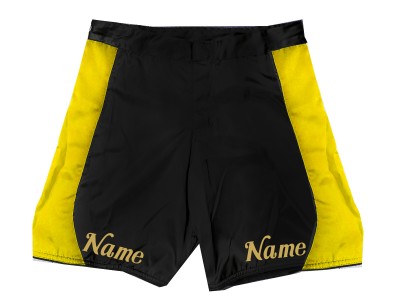 MMA broekje ontwerpen : Zwart-Geel