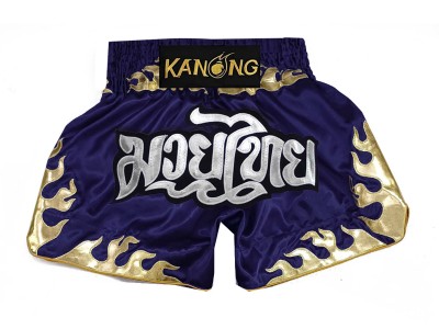 Kanong Muay Thai broekjes : KNS-145-Marine