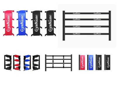Aanpasbare accessoires Boksringhoezen : rood/blauw/zwart