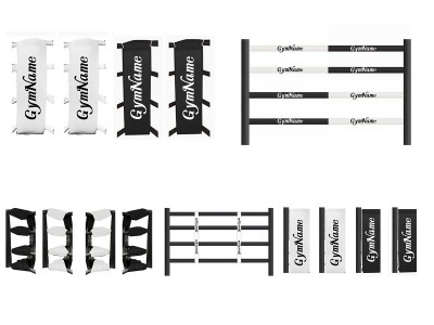 Aanpasbare accessoires Boksringhoezen : wit/zwart