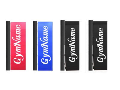 Muay Thai Ring Spanschroef Hoekwikkels ontwerpen (set van 4) bedrukt met logo : Rood/Blauw/Zwart