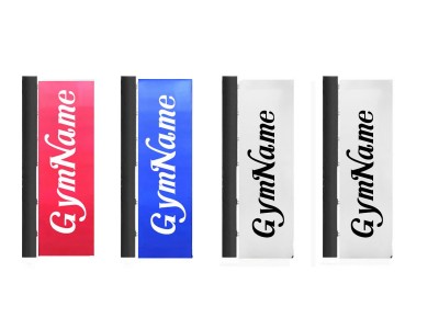 Muay Thai Ring Spanschroef Hoekwikkels ontwerpen (set van 4) bedrukt met logo : Rood/Blauw/Wit