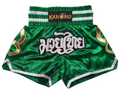 Kanong Muay Thai broekjes : KNS-143-Groen