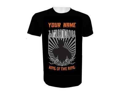 Naam toevoegen Muay Thai kickboks T-shirt: KNTSHCUST-004