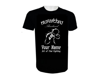 Naam toevoegen Muay Thai kickboks T-shirt: KNTSHCUST-018