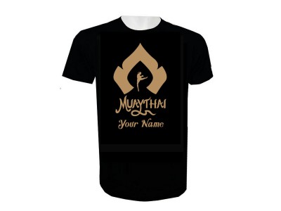 Naam toevoegen Muay Thai kickboks T-shirt: KNTSHCUST-022