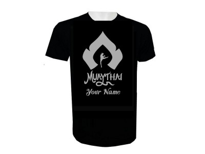Naam toevoegen Muay Thai kickboks T-shirt: KNTSHCUST-023