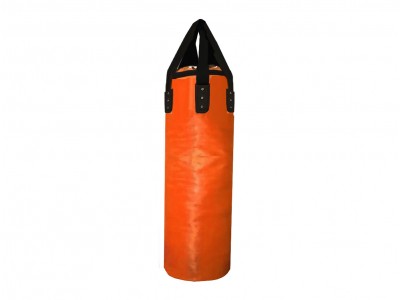 Aangepaste Microfiber Bokszak (ongevuld): Oranje 120 cm.
