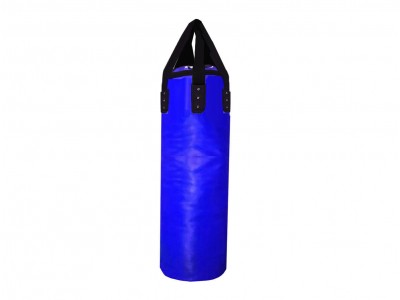 Aangepaste Microfiber Bokszak (ongevuld): Blauw 120 cm.