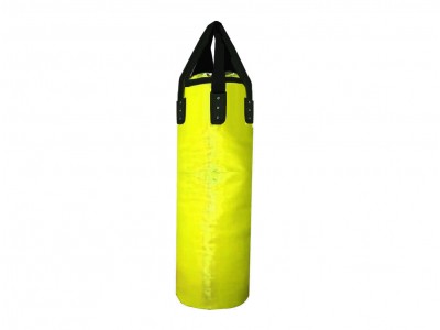Microfiber Bokszak (ongevuld) ontwerpen : Geel 150 cm