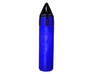 Aangepaste Microfiber Bokszak (ongevuld): Blauw 180 cm.