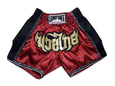 Lumpinee Muay Thai Broek : LUMRTO-003-Kastanjebruin