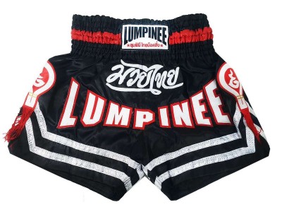 Lumpinee kick boks Broekjes : LUM-036 Zwart