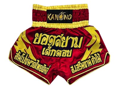 Muay Thai Kickboks broekjes Ontwerpen : KNSCUST-1016