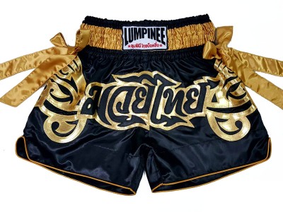 Lumpinee Kickboks Shorts : LUM-051-Zwart-Goud